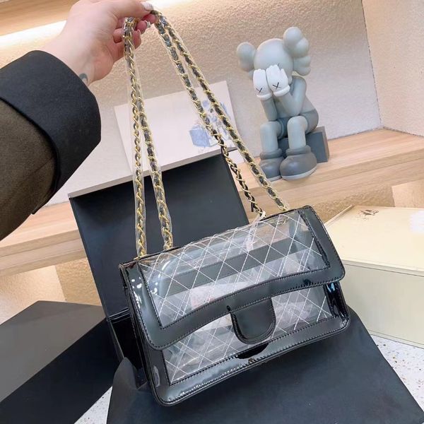 designer bags woman tote bag luxury transparent chain bag party black versatile fashion bag
designer bags woman tote bag luxury transparent chain bag party black versatile fashion bag