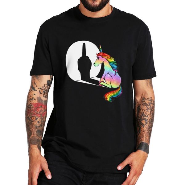 men's t-shirts unicorn middle finger funny t shirt sarcasm shadow unicorn women's men's t-shirt 100% cotton eu size streetwea, White;black
men's t-shirts unicorn middle finger funny t shirt sarcasm shadow unicorn women's men's t-shirt 100% cotton eu size streetwea, White;black