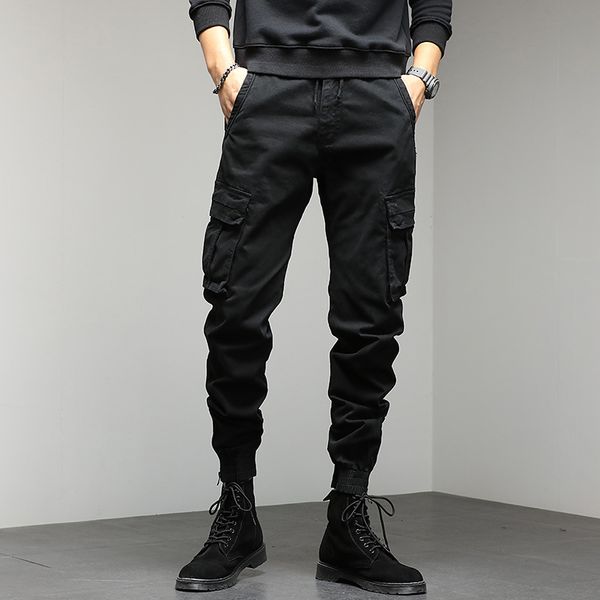 godlikeu mens autumn casual loose cargo pants male black outdoor work trousers
godlikeu mens autumn casual loose cargo pants male black outdoor work trousers