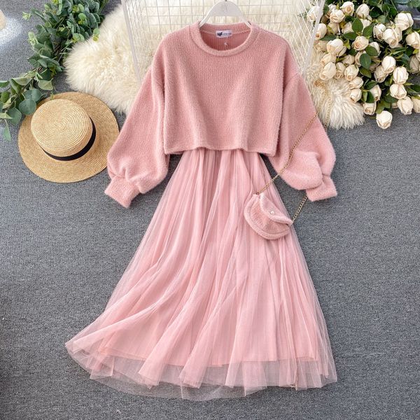 two piece dress women knitted sweater autumn winter o neck sweaters and spaghetti strap dress set female dress sweet two pieces suit 230512, White
two piece dress women knitted sweater autumn winter o neck sweaters and spaghetti strap dress set female dress sweet two pieces suit 230512, White