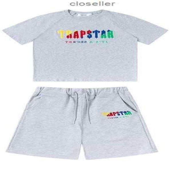 men's t-shirts tracksuits stock trapstar t-shirt embroidery flocking letter men women t shirt set shorts suitmen'salcl, Gray
men's t-shirts tracksuits stock trapstar t-shirt embroidery flocking letter men women t shirt set shorts suitmen'salcl, Gray