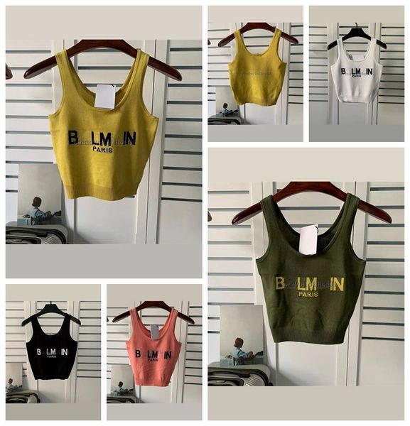 womens fashion print letter knit tank luxury designer summer crochet crop tees shirts cropped camis woman jumper pullover 2023 knitting clo, White
womens fashion print letter knit tank luxury designer summer crochet crop tees shirts cropped camis woman jumper pullover 2023 knitting clo, White
