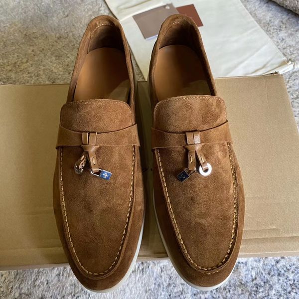 casual shoes mens womens loro piana round toe loafers mental decor chic designer luxury brand flats slip on thick sole buckle flat heel comf, Black
casual shoes mens womens loro piana round toe loafers mental decor chic designer luxury brand flats slip on thick sole buckle flat heel comf, Black