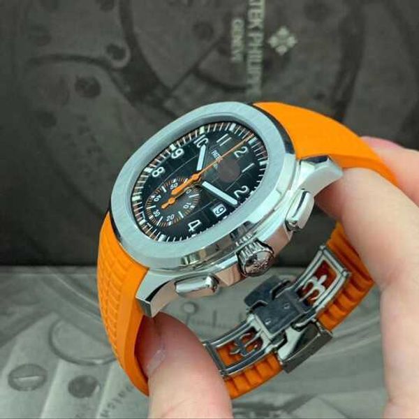 elegant sports chronograph wrist watches peta p 5968 series precision orange timing needle automatic men's designer luxury style, Slivery;brown
elegant sports chronograph wrist watches peta p 5968 series precision orange timing needle automatic men's designer luxury style, Slivery;brown