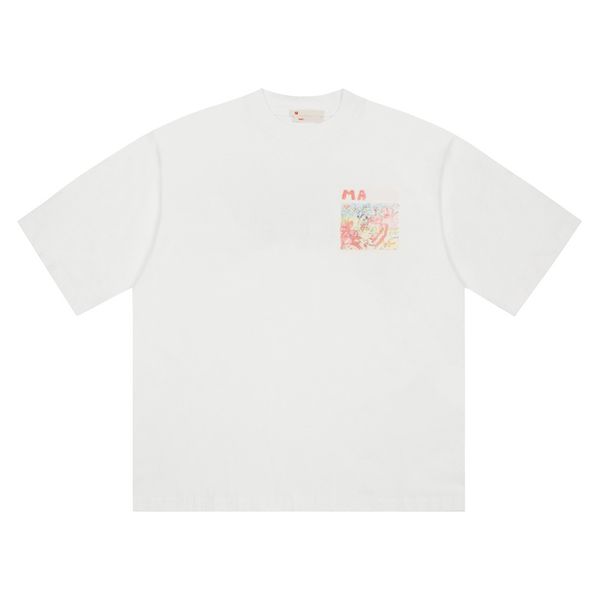 short sleeve marn artist co-signed t-shirt early spring limited hand-painted graffiti garden flower animal print mens womans loose cursive l, Black
short sleeve marn artist co-signed t-shirt early spring limited hand-painted graffiti garden flower animal print mens womans loose cursive l, Black