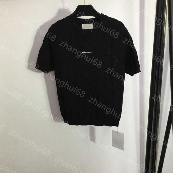 23ss womens knits womens designer clothing crewneck logo embroidered diamond plaid short-sleeved sweater womens clothes a1, White
23ss womens knits womens designer clothing crewneck logo embroidered diamond plaid short-sleeved sweater womens clothes a1, White