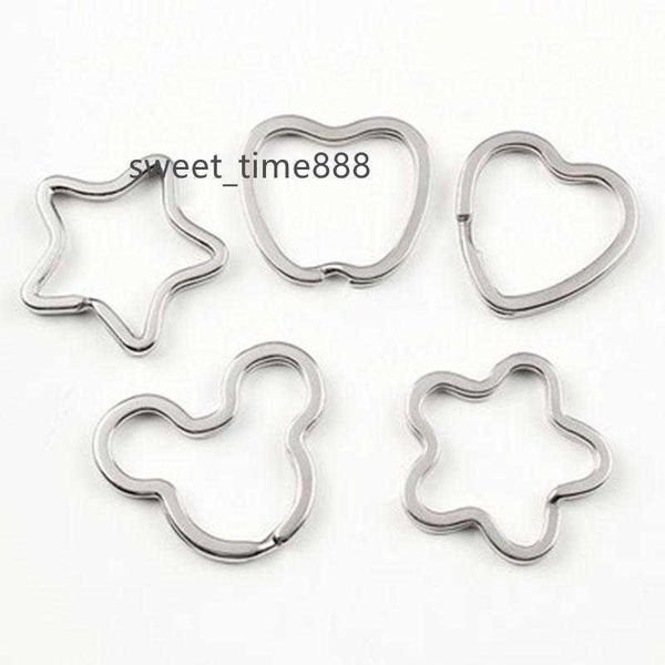100pcs/lot metal pentagram star heart key holder split rings keyring keychain loop circle hook accessories ing, Slivery;golden
100pcs/lot metal pentagram star heart key holder split rings keyring keychain loop circle hook accessories ing, Slivery;golden