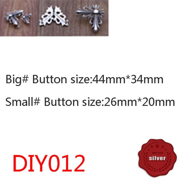 diy012 s925 sterling silver button jeans button hip hop cross flower hollow fashion jewelry decoration button wallet leather retro decoratio
diy012 s925 sterling silver button jeans button hip hop cross flower hollow fashion jewelry decoration button wallet leather retro decoratio