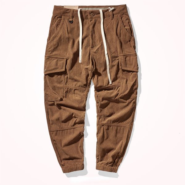 men's pants thick american retro corduroy overalls casual pants in autumn and winter multi-pocket loose leg pants men 230512, Black
men's pants thick american retro corduroy overalls casual pants in autumn and winter multi-pocket loose leg pants men 230512, Black