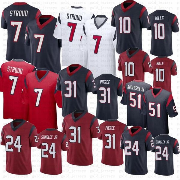 7 cj stroud 51 will anderson jr football jersey dameon pierce davis mills jalen pitre john metchie tunsil devin singletary jr, Black;red
7 cj stroud 51 will anderson jr football jersey dameon pierce davis mills jalen pitre john metchie tunsil devin singletary jr, Black;red