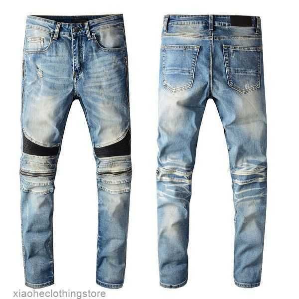 fashion luxurys designers jeans distressed france pierre straight mens biker hole stretch denim casual jean men skinny pants elasticity male, Black
fashion luxurys designers jeans distressed france pierre straight mens biker hole stretch denim casual jean men skinny pants elasticity male, Black