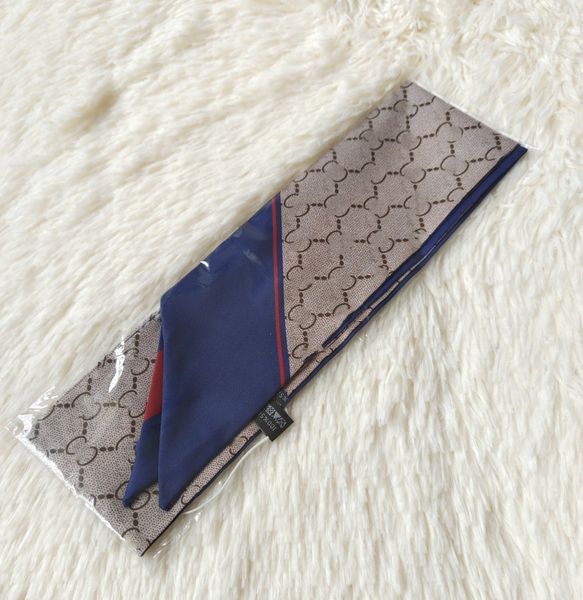 designer letters print floral silk scarf headband for women fashion black white long handle bag scarves paris shoulder tote luggage ribbon h, Blue;gray
designer letters print floral silk scarf headband for women fashion black white long handle bag scarves paris shoulder tote luggage ribbon h, Blue;gray