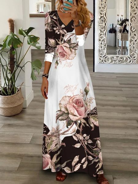 casual dresses party dress women spring summer v-neck long sleeve elegant fashion printing loungewear ladies maxi dress streetwear drop 2305, Black;gray
casual dresses party dress women spring summer v-neck long sleeve elegant fashion printing loungewear ladies maxi dress streetwear drop 2305, Black;gray