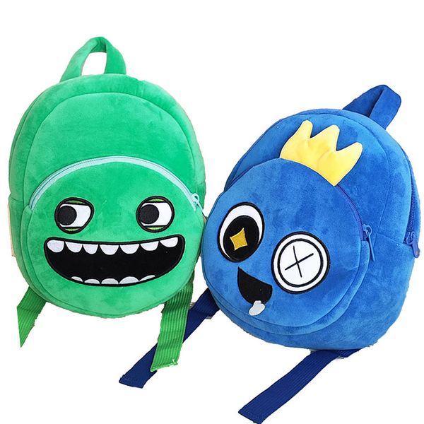 kawaii blue green friends plush backpack soft plush zipper double shoulder bag kids school bag birthday gift
kawaii blue green friends plush backpack soft plush zipper double shoulder bag kids school bag birthday gift