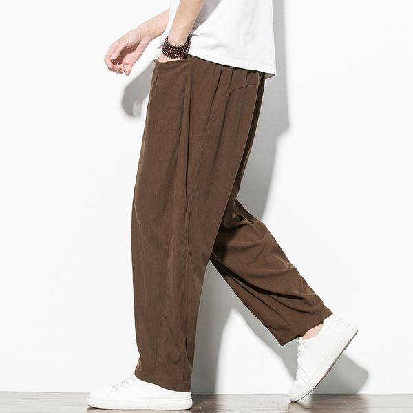 men's pants spring autumn corduroy casual man pants harajuku loose fit ankle-length harem men's pants 230512, Black
men's pants spring autumn corduroy casual man pants harajuku loose fit ankle-length harem men's pants 230512, Black