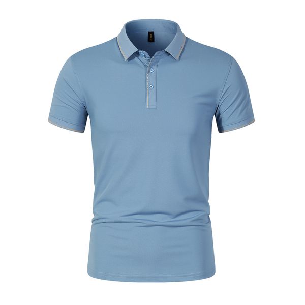 men's polos summer men's short sleeve cotton embroidery polo casual business t-shirt golf men's and women's sports polo, White;black
men's polos summer men's short sleeve cotton embroidery polo casual business t-shirt golf men's and women's sports polo, White;black