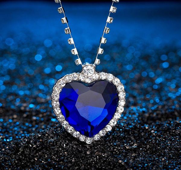 romantic the heart of ocean necklace for women blue red crystal heart shape with lovers gemstone pendant necklaces titanic jewelry3920186, Silver
romantic the heart of ocean necklace for women blue red crystal heart shape with lovers gemstone pendant necklaces titanic jewelry3920186, Silver