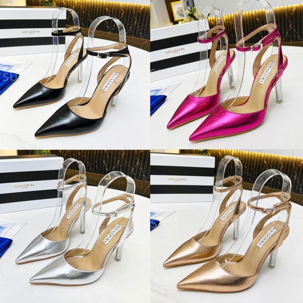 aquazzura high heels women sandals designers shoes party wedding dress shoes heel back strap sandal with box 35-42, Black
aquazzura high heels women sandals designers shoes party wedding dress shoes heel back strap sandal with box 35-42, Black