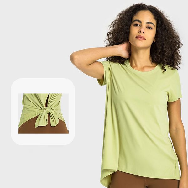 l-359 short sleeved shirt back tie butterfly straps yoga nude sense t-shirts quick drying running shirts breathable cool sweatshirt
l-359 short sleeved shirt back tie butterfly straps yoga nude sense t-shirts quick drying running shirts breathable cool sweatshirt