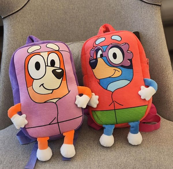 kawaii big eye dog bingo plush backpack girl cute soft accessories zipper bag girls birthday gift
kawaii big eye dog bingo plush backpack girl cute soft accessories zipper bag girls birthday gift