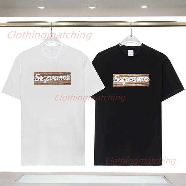 2023 new tide brand men's t-shirt designer fashion casual summer breathable men's and women's short sleeve t-shirt couple mod, White;black
2023 new tide brand men's t-shirt designer fashion casual summer breathable men's and women's short sleeve t-shirt couple mod, White;black