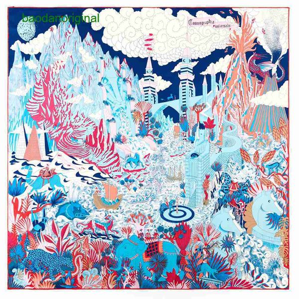 hemres designer scarves new handmade curled women's 90cm twill square animal castle printed silk scarf shawl headband, Blue;gray
hemres designer scarves new handmade curled women's 90cm twill square animal castle printed silk scarf shawl headband, Blue;gray