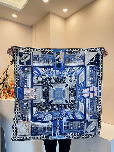 blue scarf 90cm silk mulberry square hem rolling shawls luxury designer bandana twill neck hair scarves 35inch, Blue;gray
blue scarf 90cm silk mulberry square hem rolling shawls luxury designer bandana twill neck hair scarves 35inch, Blue;gray