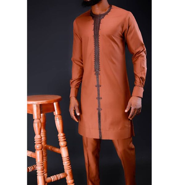 men's tracksuits summer dashiki men's suits shirt embroidered kaftan long sleeve and casual pants 2 piece element man brand set, Gray
men's tracksuits summer dashiki men's suits shirt embroidered kaftan long sleeve and casual pants 2 piece element man brand set, Gray