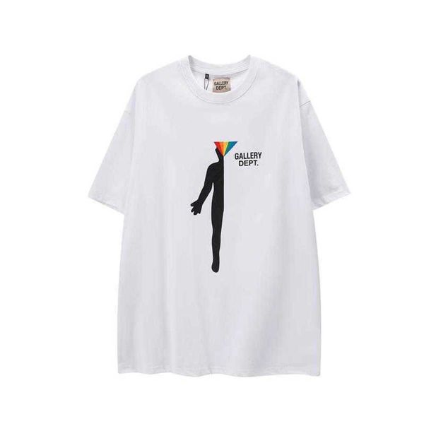 designer clothing american high street galleryes depts tees tshirt rainbow portrait print men's women's casual loose round neck sh, White;black
designer clothing american high street galleryes depts tees tshirt rainbow portrait print men's women's casual loose round neck sh, White;black