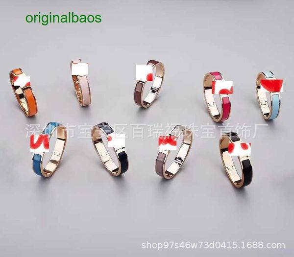 original hemrres designer bracelet cnc enamel hletter 18k rose gold wide narrow version versatile for men and women hsnap couple network red, Black
original hemrres designer bracelet cnc enamel hletter 18k rose gold wide narrow version versatile for men and women hsnap couple network red, Black
