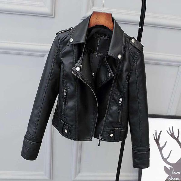 fur spring fall women short black pu jacket gothic punk style fashion motorcycle leather jacket casual wild coat goth winter coats
fur spring fall women short black pu jacket gothic punk style fashion motorcycle leather jacket casual wild coat goth winter coats