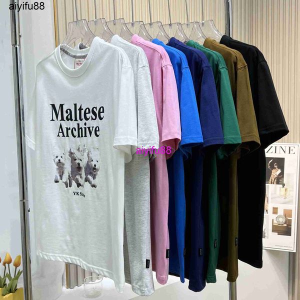 8-color ins fire waikai short sleeved running dog print 2023s summer korean loose round neck trendy t-shirt for women, White
8-color ins fire waikai short sleeved running dog print 2023s summer korean loose round neck trendy t-shirt for women, White