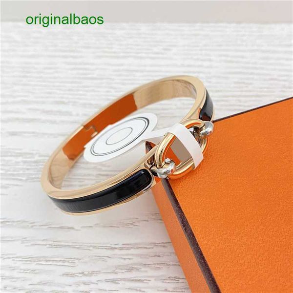 original hemrres designer bracelet high version enamel h pig nose love home new product anchor chain 8way buckle couple tai stainless steel, Black
original hemrres designer bracelet high version enamel h pig nose love home new product anchor chain 8way buckle couple tai stainless steel, Black