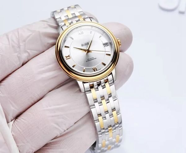 omg2023 new women's watch 30mm three-needle automatic mechanical watch calendar luxury brand steel belt women's simple fashion gol, Slivery;golden
omg2023 new women's watch 30mm three-needle automatic mechanical watch calendar luxury brand steel belt women's simple fashion gol, Slivery;golden