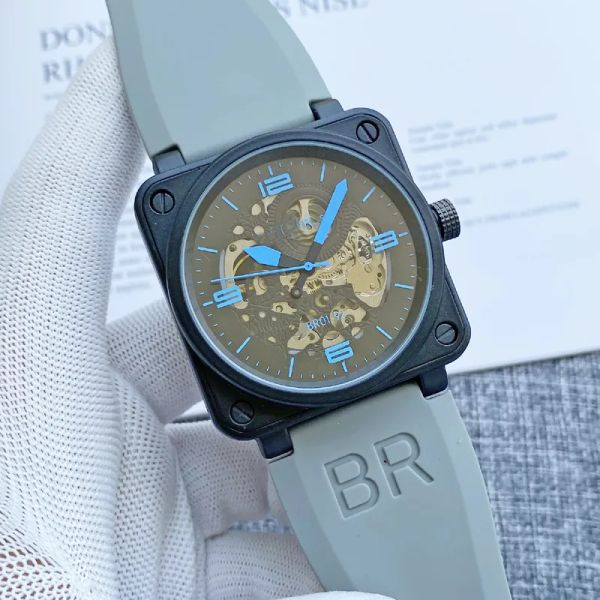 44mm mens bell watch waterproof automatic movement mechanical sapphire glass stainless steel men ross wristwatches, Slivery;golden
44mm mens bell watch waterproof automatic movement mechanical sapphire glass stainless steel men ross wristwatches, Slivery;golden