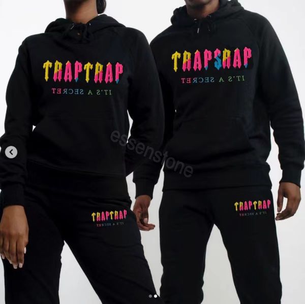 designer hoodie trapstar full tracksuit rainbow towel embroidery decoding hooded sportswear men and women sportswear suit zipper trousers eu, Gray
designer hoodie trapstar full tracksuit rainbow towel embroidery decoding hooded sportswear men and women sportswear suit zipper trousers eu, Gray