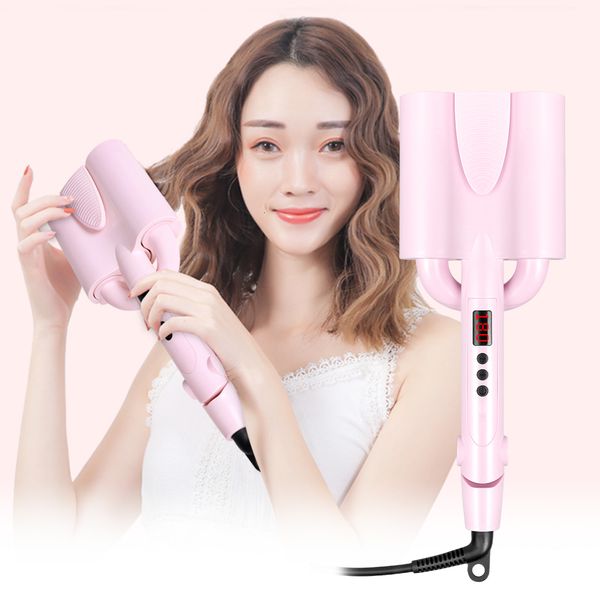 curling irons hair curler big wave iron ceramic deep wavy egg rolls 2632mm led display automatic 3 barrels styler tools 230512
curling irons hair curler big wave iron ceramic deep wavy egg rolls 2632mm led display automatic 3 barrels styler tools 230512