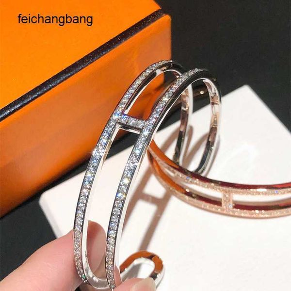 factory outlet h ermes designer bracelets full diamond letter h open bracelet pig nose ins japanese and korean versatile asian gold material, Black
factory outlet h ermes designer bracelets full diamond letter h open bracelet pig nose ins japanese and korean versatile asian gold material, Black