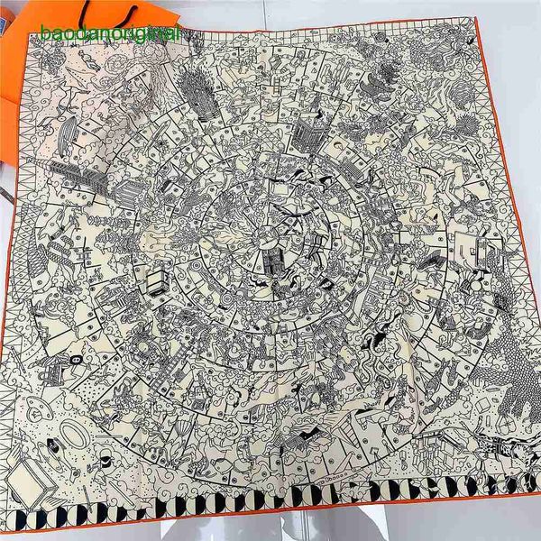 hemres designer scarves 2023 spring new 90 large square women's elegant korean edition twill silk fashion scarf high grade, Blue;gray
hemres designer scarves 2023 spring new 90 large square women's elegant korean edition twill silk fashion scarf high grade, Blue;gray