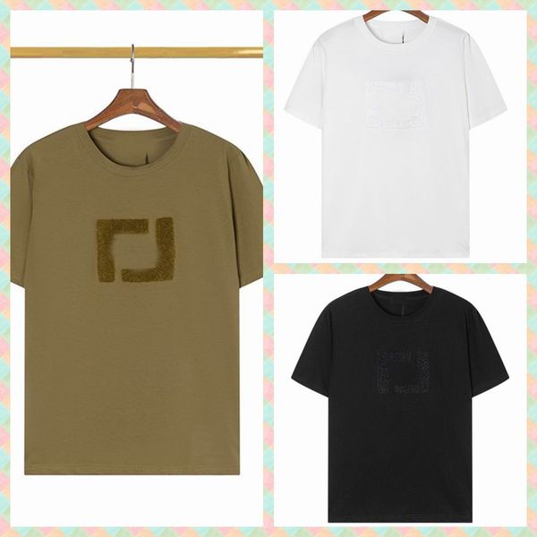 men's women's designer t-shirt short sleeve summer fashion luxury f embroidery casual high-quality tees new fen gd9z, White;black
men's women's designer t-shirt short sleeve summer fashion luxury f embroidery casual high-quality tees new fen gd9z, White;black