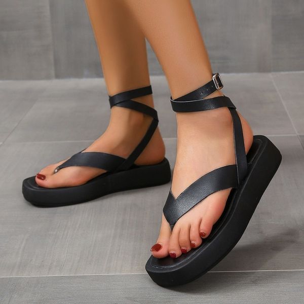 sandals summer thick-soled women's platform slip-toe ankle cross buckle sports women beach shoes 230512, Black
sandals summer thick-soled women's platform slip-toe ankle cross buckle sports women beach shoes 230512, Black