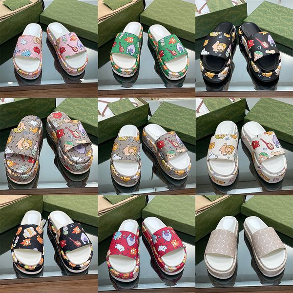 women animal print rubber slide sandal designer slipper platform sandals printing luxury ladies flip flops design beach shoes 35-44, Black
women animal print rubber slide sandal designer slipper platform sandals printing luxury ladies flip flops design beach shoes 35-44, Black