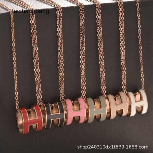 casual h ermes designer necklace titanium steel v family cnc high version h letter female necklace with minimalist design and elegant collar, Black
casual h ermes designer necklace titanium steel v family cnc high version h letter female necklace with minimalist design and elegant collar, Black