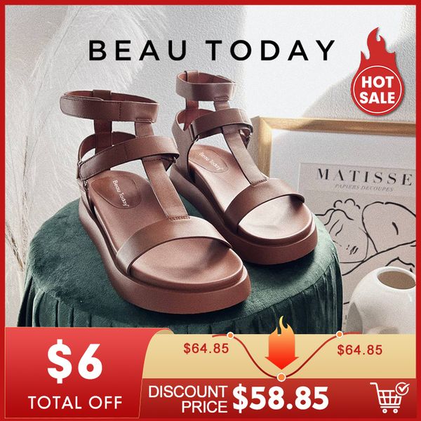 sandals beautoday summer gladiator women calfskin leather open toe t-bar strap hook loop ladies shoes handmade 07130 230512, Black
sandals beautoday summer gladiator women calfskin leather open toe t-bar strap hook loop ladies shoes handmade 07130 230512, Black