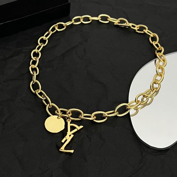 luxury designer jewelry pendant necklaces wedding party ysltiy bracelets jewellery chain brand simple y letter women ornaments gold necklace, Silver
luxury designer jewelry pendant necklaces wedding party ysltiy bracelets jewellery chain brand simple y letter women ornaments gold necklace, Silver