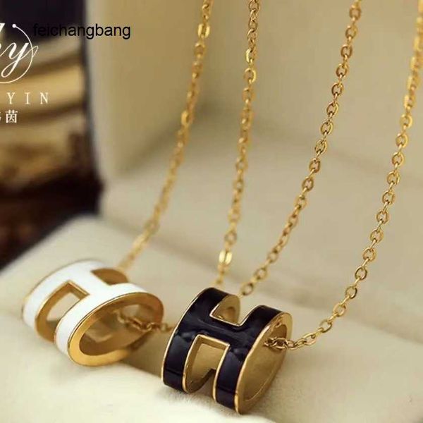 casual h ermes designer necklace net red premium korean finished accessories pendant h letter women s simple temperament versatile collar ch, Black
casual h ermes designer necklace net red premium korean finished accessories pendant h letter women s simple temperament versatile collar ch, Black