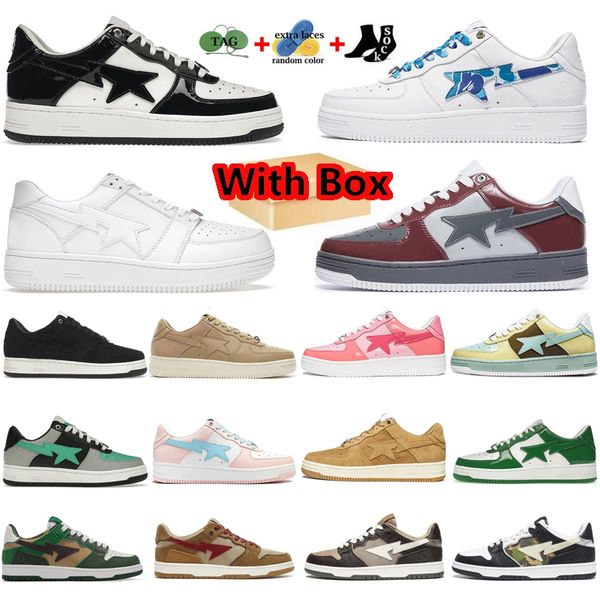 with box casual shoes fashion designer pink patent leather black white combo grey for men women pastel pack sneakers trainers
with box casual shoes fashion designer pink patent leather black white combo grey for men women pastel pack sneakers trainers