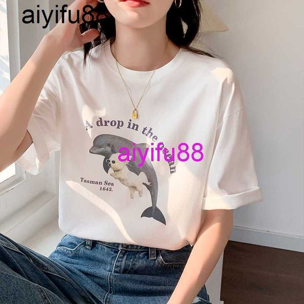 cotton short t-shirt women's summer 2023 new korean version loose ins fashion letter half sleeve shoulder round neck top, White
cotton short t-shirt women's summer 2023 new korean version loose ins fashion letter half sleeve shoulder round neck top, White