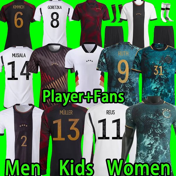 soccer jerseys germanys fans player version green women men kids kit kroos muller reus football shirts fullkrug musiala gnabry 22 23 24 en k, Black;yellow
soccer jerseys germanys fans player version green women men kids kit kroos muller reus football shirts fullkrug musiala gnabry 22 23 24 en k, Black;yellow