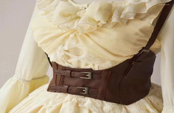 belts vintage bustier corset women39s vest steampunk harness strechy waistcoat wide cincher with buckle cummerbunds6806199, Black;brown
belts vintage bustier corset women39s vest steampunk harness strechy waistcoat wide cincher with buckle cummerbunds6806199, Black;brown